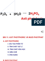 Bai 11. Axit Photphoric Va Muoi Photphat