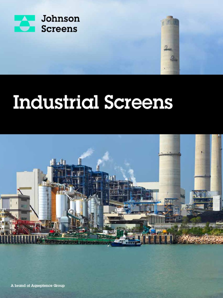 Johnson Screen Industrial Screens Brochure PDF Filtration Solid