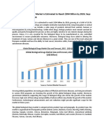 Global Biological Drugs Market is Estimated to Reach $394 Billion by 2024, Says Variant Market Research