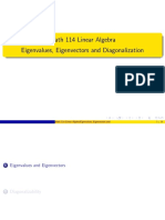 Topic 14 Eigenvalues and Eigenvectors