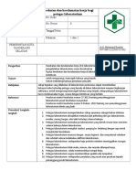 Sop Keselamatan Kerja Lab