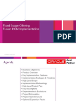 Fixed Scope Offering Fusion HCM Implementation: © Mindtree Limited 2015