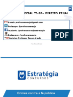 SEMANA ESPECIAL TJ SP Crimes Contra A Fé Pública. Crimes Contra A Administração Pública Público