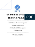 Motherboard: Sy-P4I Fire Dragon