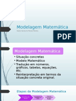 Modelagem Matemática