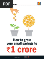 Grow Your Small Savings To One Crore