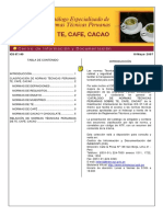Norma Tecnica Peruana CHOCOLATE PDF