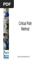 Critical Path Method PDF