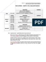 Jadwal Kegiatan Miju Dan Hiro