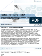 Elastomeric Coating Market: Global Industry Insights, Trends, Outlook, and Opportunity Analysis, 2016-2025