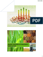 Lec 5 Salient Features of Pakistan Agriculture