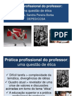 Postura Profissional Do Professor-uma Questo de Tica