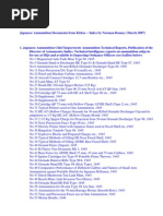 Japanese Ammunition Index