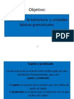 Unidades Gramaticales Clase 10