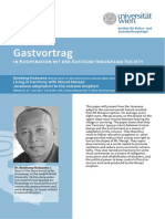 Plakat Gastvortrag B Hudayana