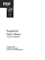 Basic PeopleSoft Query Updated 011702