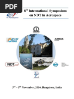 8th International Symposium On NDT in Aerospace - Proceedings