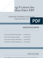 Strategi Evaluasi Dan Pemilihan Paket ERP