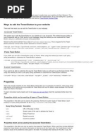 Download Tweet Button Docs by mashabledocs SN35693832 doc pdf