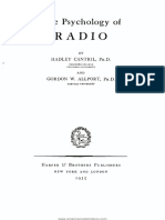 Psychology of Radio 1935
