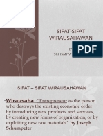 Sifat-Sifat Wirausahawan