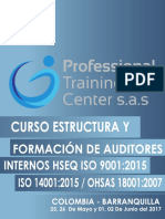 Brochure Curso Estructura -Formacion de Auditores