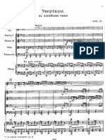 (SCORE) Prokofiev - Ouverture On Hebrew Themes (KL, PF, STRQ) PDF