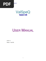 Valspeq 3.80 User Manual English