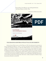 15resenha Uma Imagem Da História Intelectual de Lima Barreto Lima Barreto Uma Autobiografia Literária Organização de Antônio Arnoni Prado - Joachim de Melo Azevedo Neto PB p63 PDF