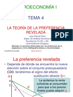 Teoria de La Preferencia Revelada