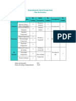 Plan de Estudio Especialización. Salud Ocupacional ENE-2014 PDF