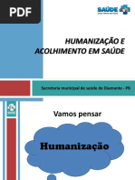 Treinamento Acolhimento e Humanizacao