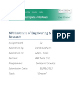 NFC Institute of Engnieering & Fertilizer Research