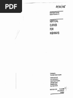 IRC SP 23 - Vertical Curves | PDF