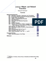 18. Weierstrass Elliptic and Related Functions