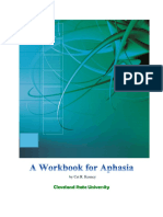 A Workbook For Aphasia: Cleveland State University