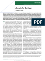 Rufu2017-A Multiple-impact Origin for the Moon