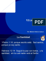 12. La Santidad