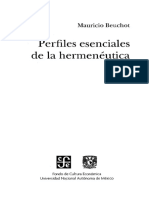 Beuchot, Mauricio - Perfiles Esenciales de La Hermeneutica.pdf