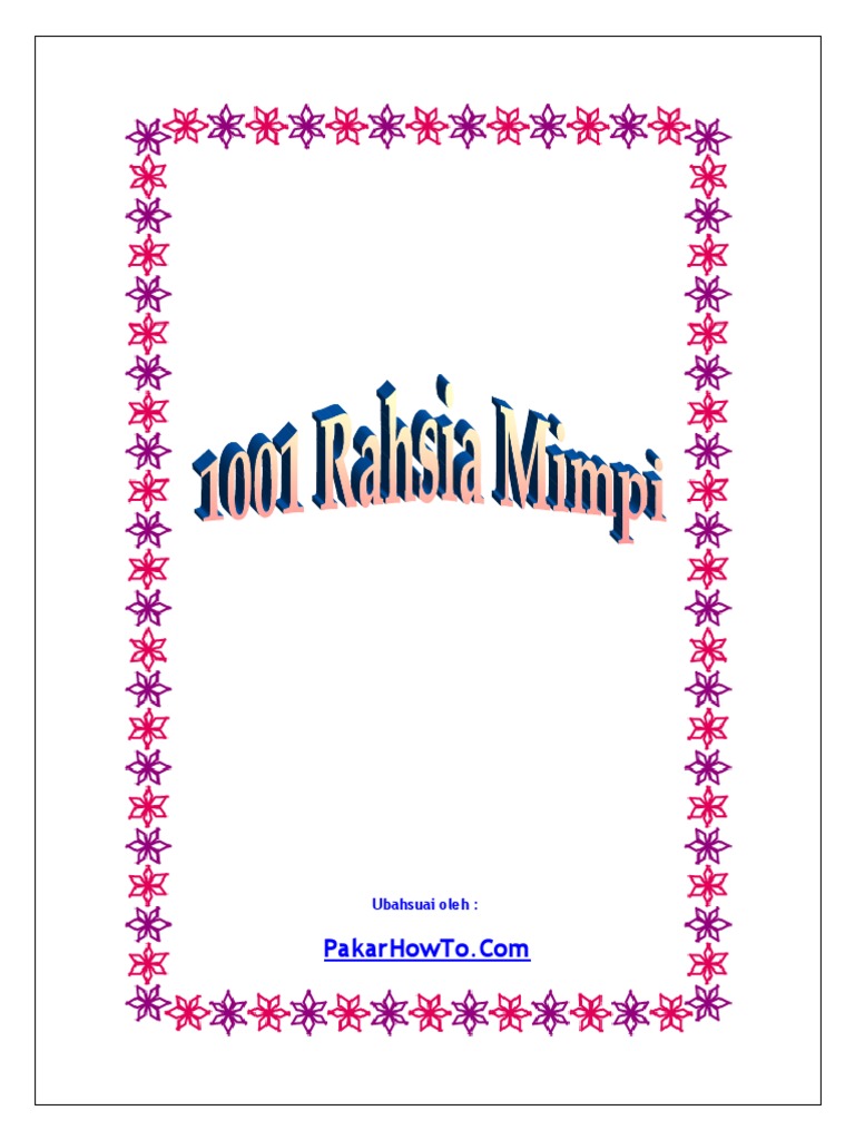 1001 Rahsia Mimpipdf