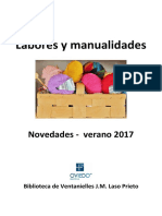 2017 Labores y Manualidades Novedades Verano