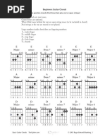 Basic Guitar Chords PDF