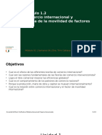 1.2 Comercio Internacional y Teoría de La Movilidad de Factores