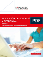 Evaluación de Educación Especial y Diferencial