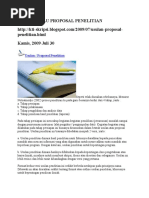 Download Proposal penelitian by BayuSatria SN35696789 doc pdf