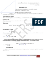 Aula 22 Determinantes - Raciocinio Logico Comecando Do Zero