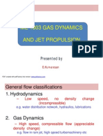 Me 1303 Gas Dynamics and Jet Propulsion: Presented by