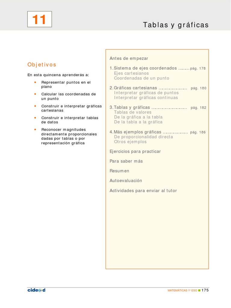 11 Tablas y Graficas PDF | PDF