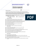 Planilla de Control COMERCIAL PDF