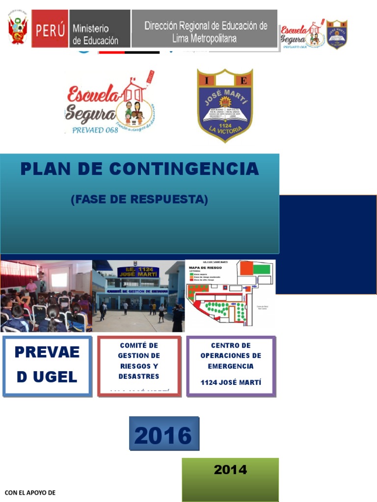 Plan de Contingencia EDUCATIVA Educación primaria Lima